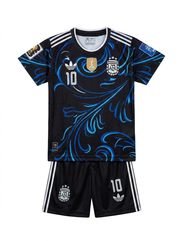 Argentina Away Kids Jersey (Messi 10)