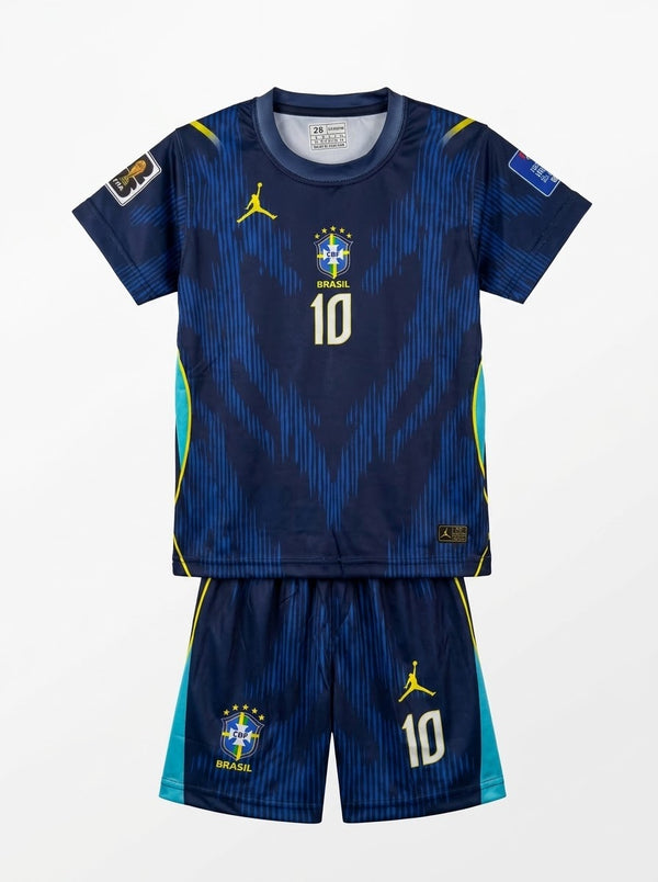 Brazil Away Kids Jersey (10)